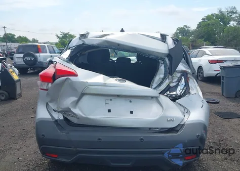 2020 Nissan Kicks Sv Xtronic Cvt from USA, damaged, VIN 3N1CP5CV6LL493433